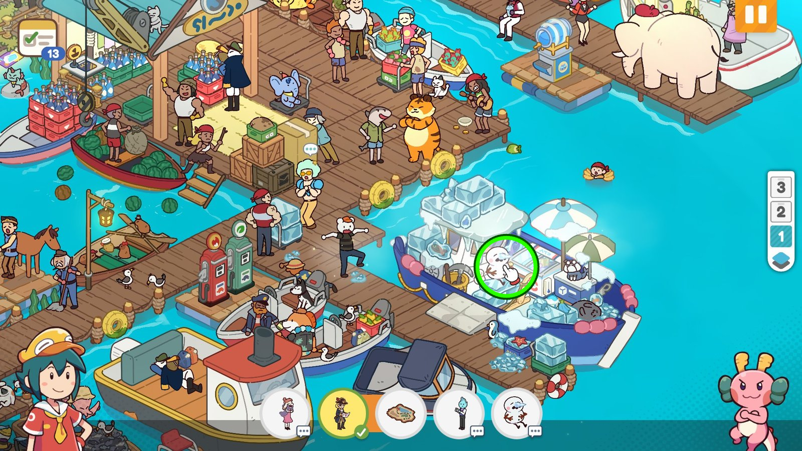 Snowman highlighted in Chapter 9