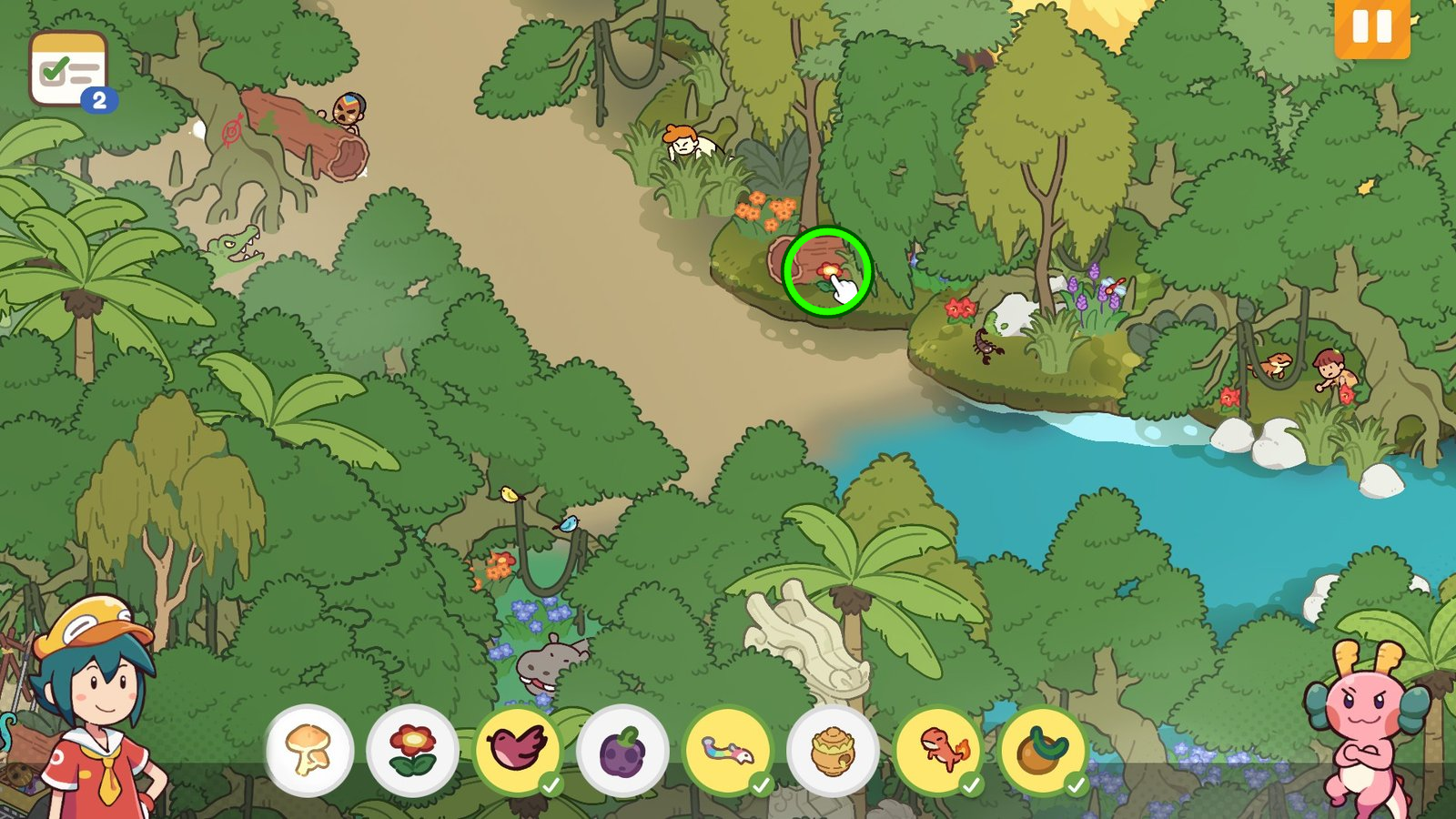 Flame Flower highlighted in Chapter 8