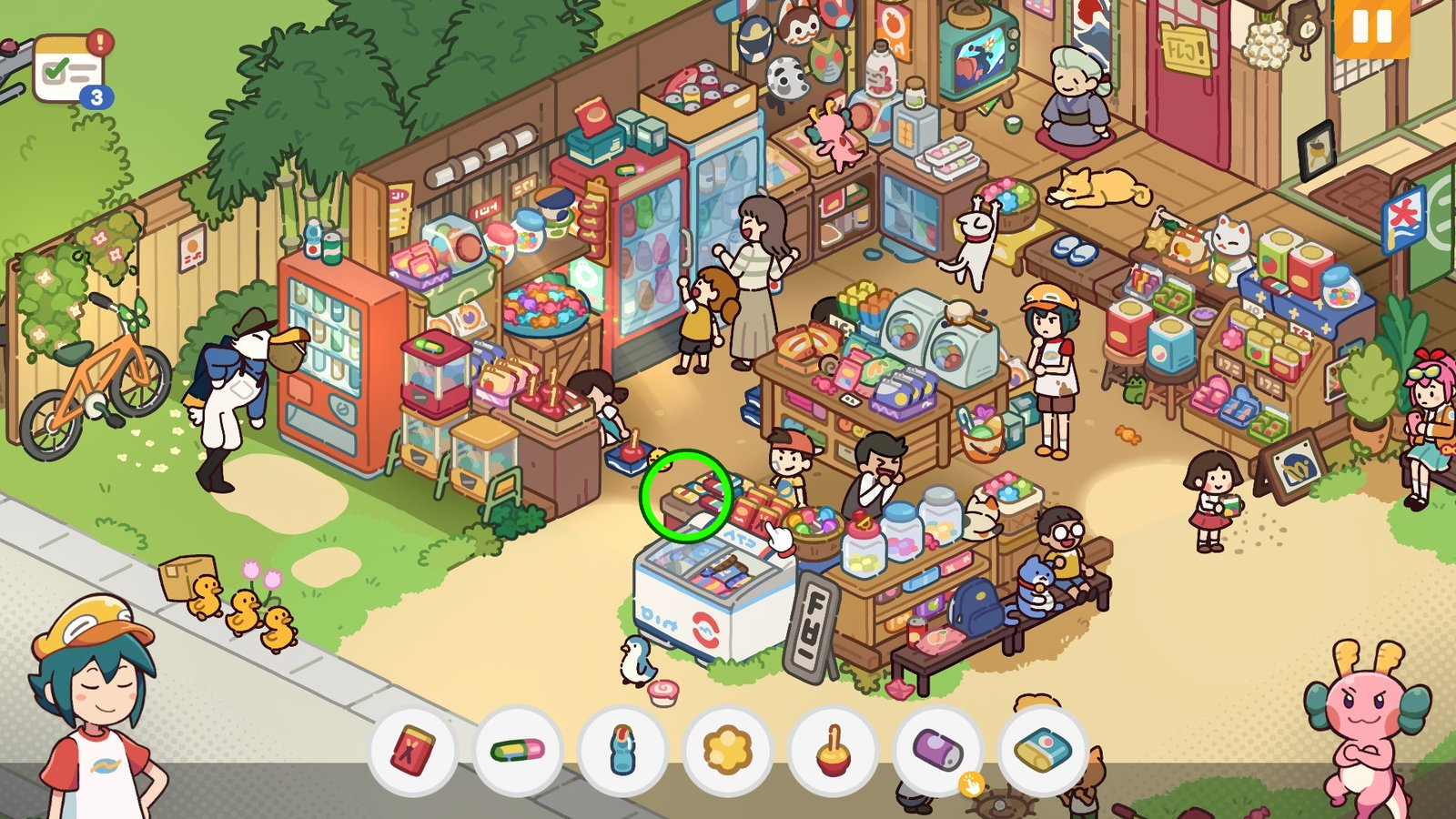 Box of Chocolate Sticks highlighted in Chapter 5