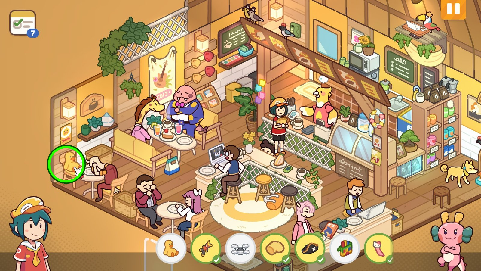 Fluffy Duck Plushie highlighted in Chapter 6