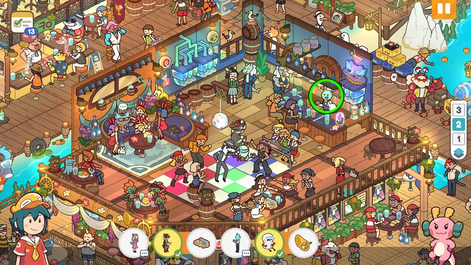 Blazing Bartender highlighted in Chapter 9