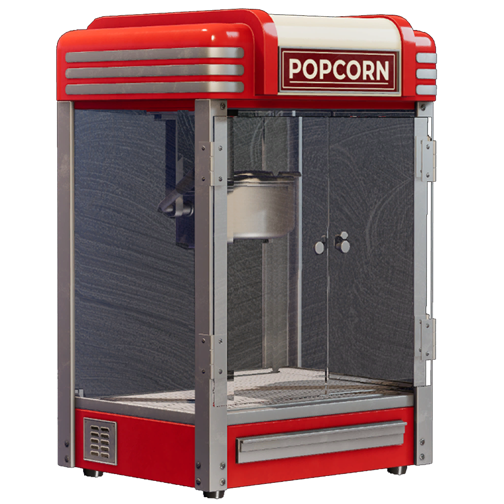 Retro Rewind Popcorn Machine