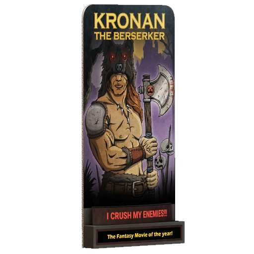 Kronan the Berserker standee