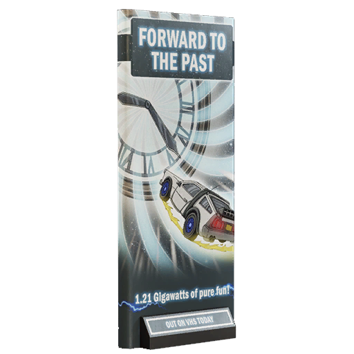 Forward to the Past standee