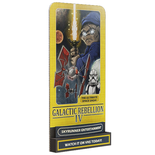 Galactic Rebellion IV standee