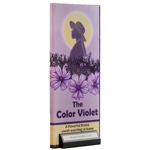 The Color Violet standee