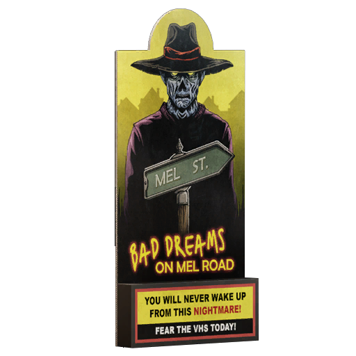 Bad Dreams on Mel Road standee