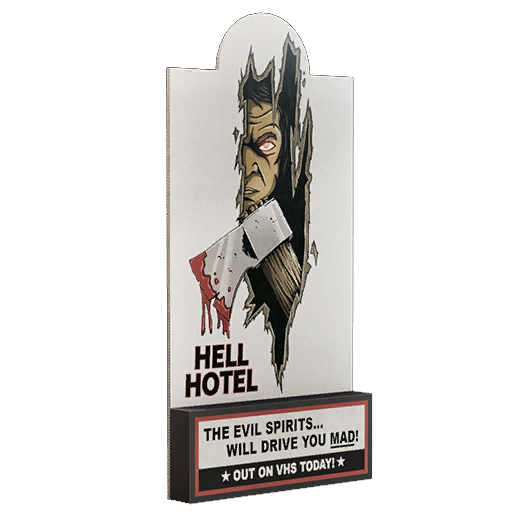 Hell Hotel standee
