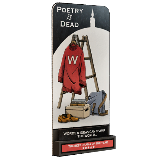 Poetry Is Dead standee