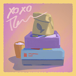 Tiny Bookshop achievement icon for Be There For Tilde.