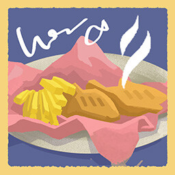 Tiny Bookshop achievement icon for Trinkets & Treasures.