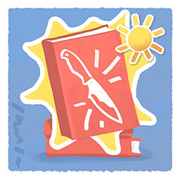 Tiny Bookshop achievement icon for Huge Criminal.