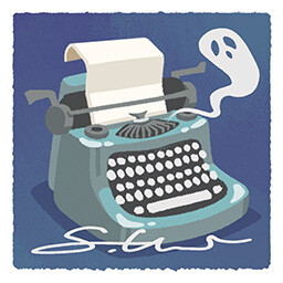 Tiny Bookshop achievement icon for Paperback Writer.