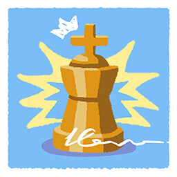 Tiny Bookshop achievement icon for Beginner's Luck.