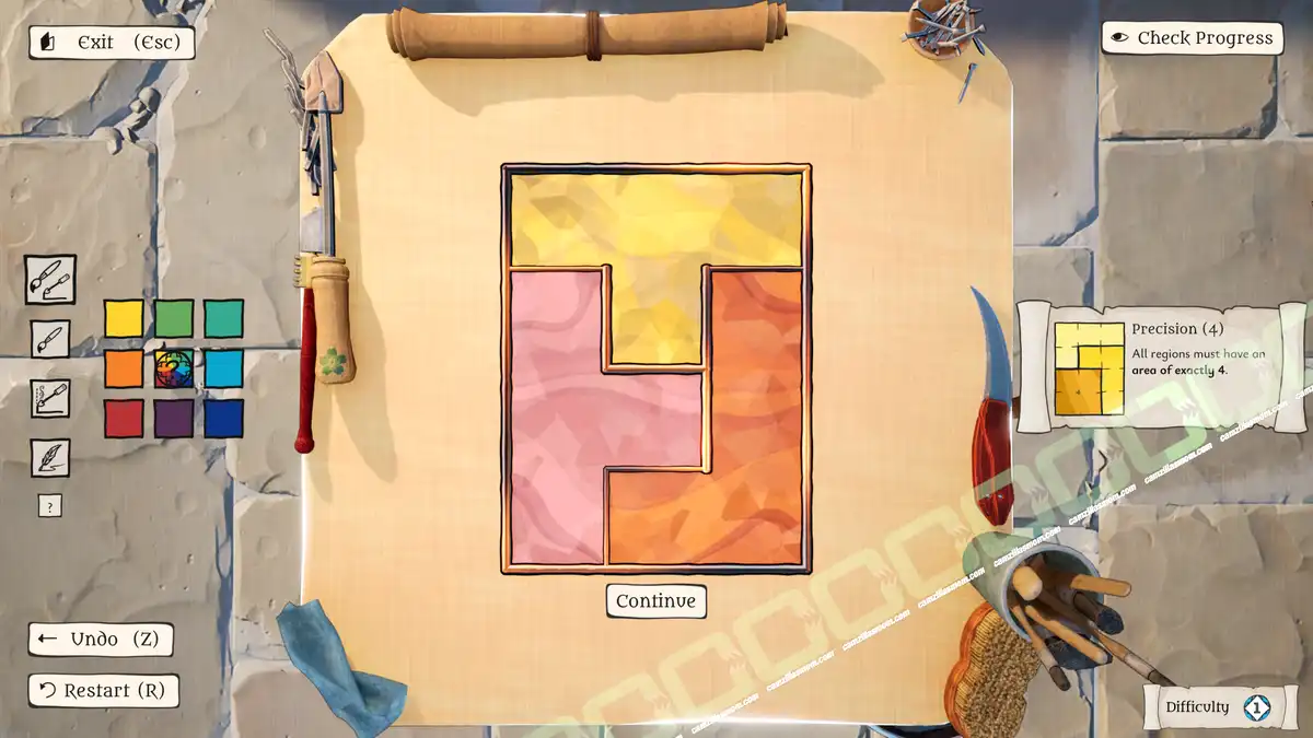 The Artisan of Glimmith Precision Window puzzle 1 solution