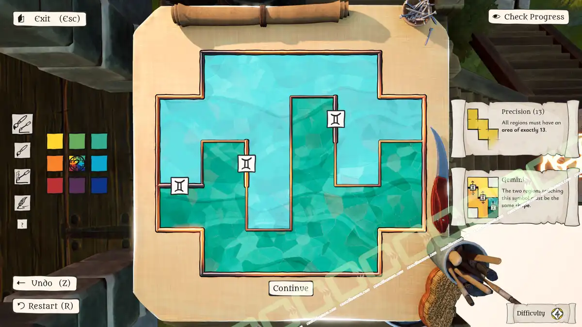 The Artisan of Glimmith Precision Window puzzle 10 solution