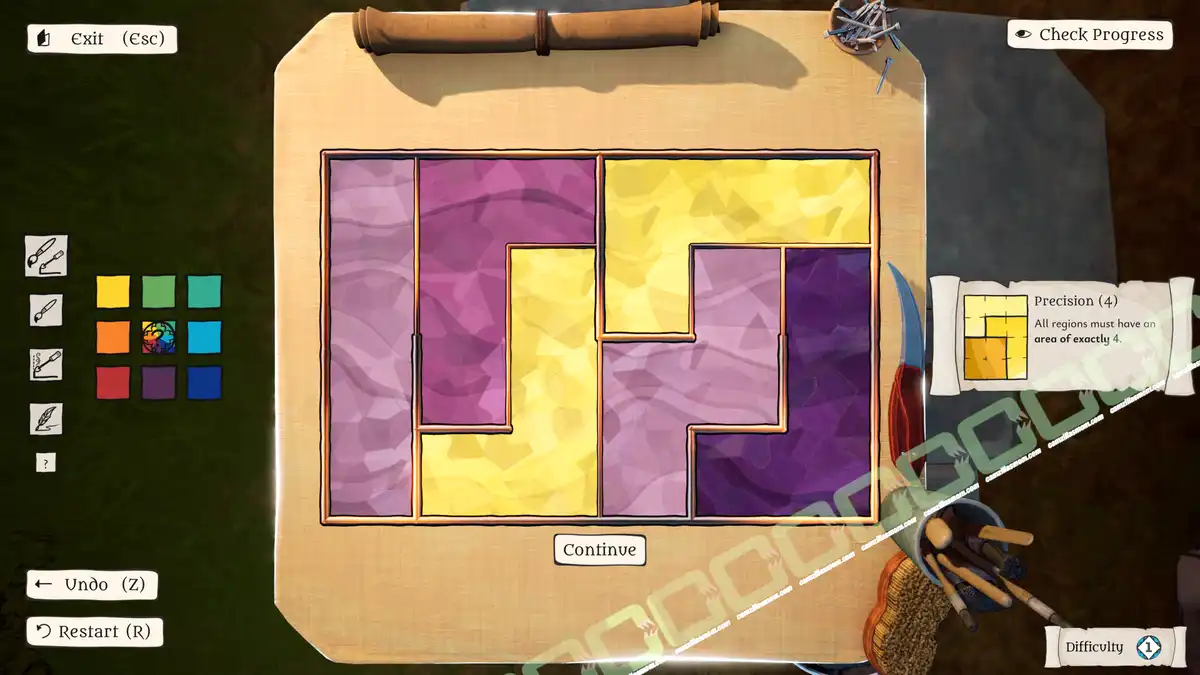 The Artisan of Glimmith Precision Window puzzle 13 solution