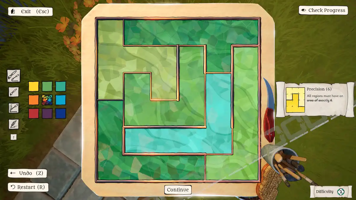 The Artisan of Glimmith Precision Window puzzle 18 solution