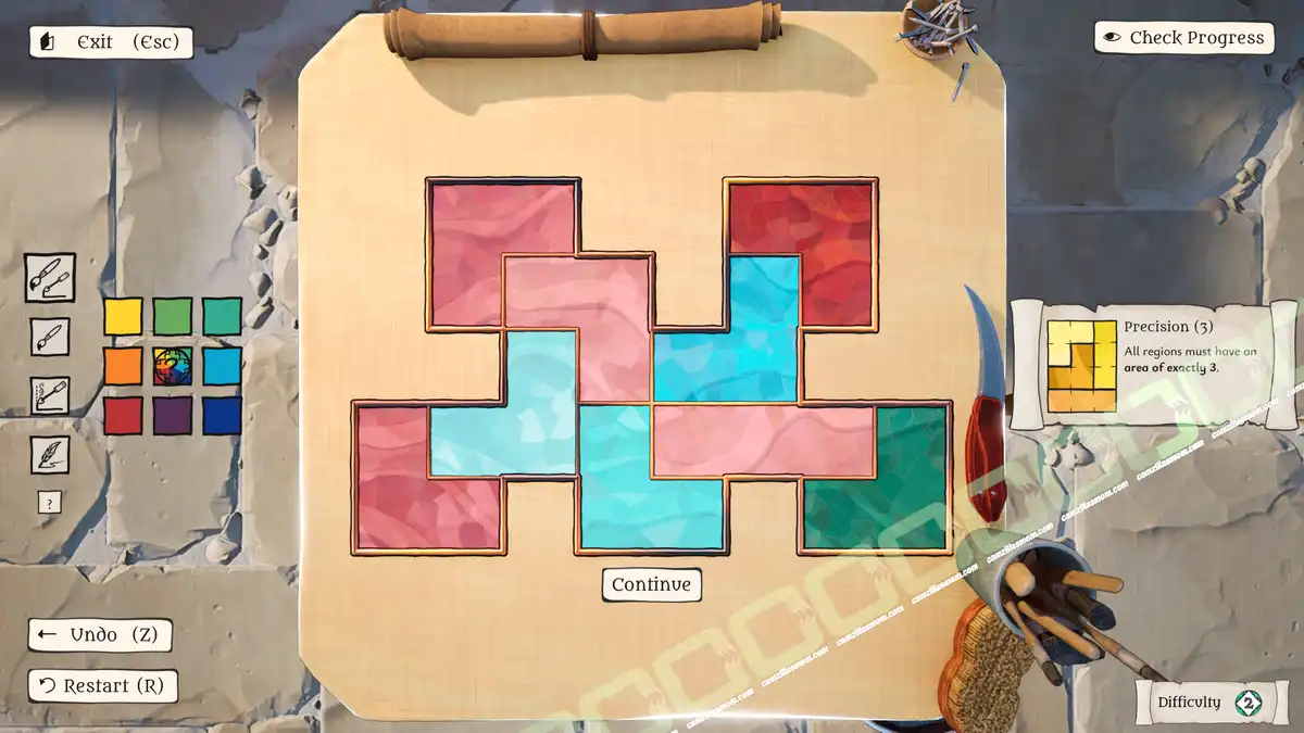 The Artisan of Glimmith Precision Window puzzle 2 solution