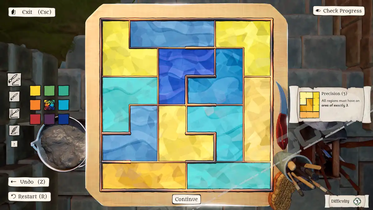 The Artisan of Glimmith Precision Window puzzle 21 solution