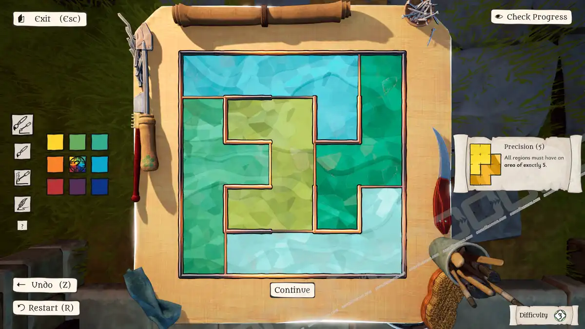 The Artisan of Glimmith Precision Window puzzle 24 solution