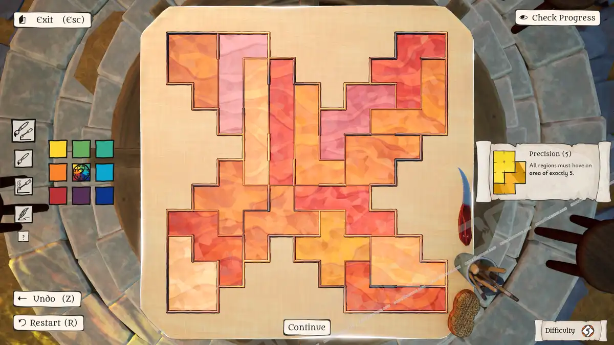 The Artisan of Glimmith Precision Window puzzle 26 solution