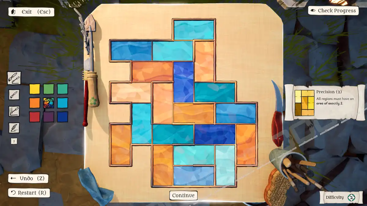 The Artisan of Glimmith Precision Window puzzle 27 solution