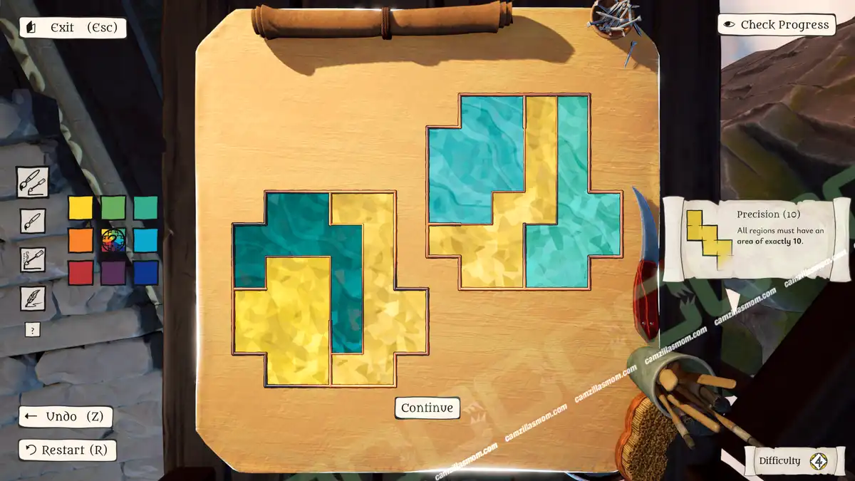 The Artisan of Glimmith Precision Window puzzle 31 solution