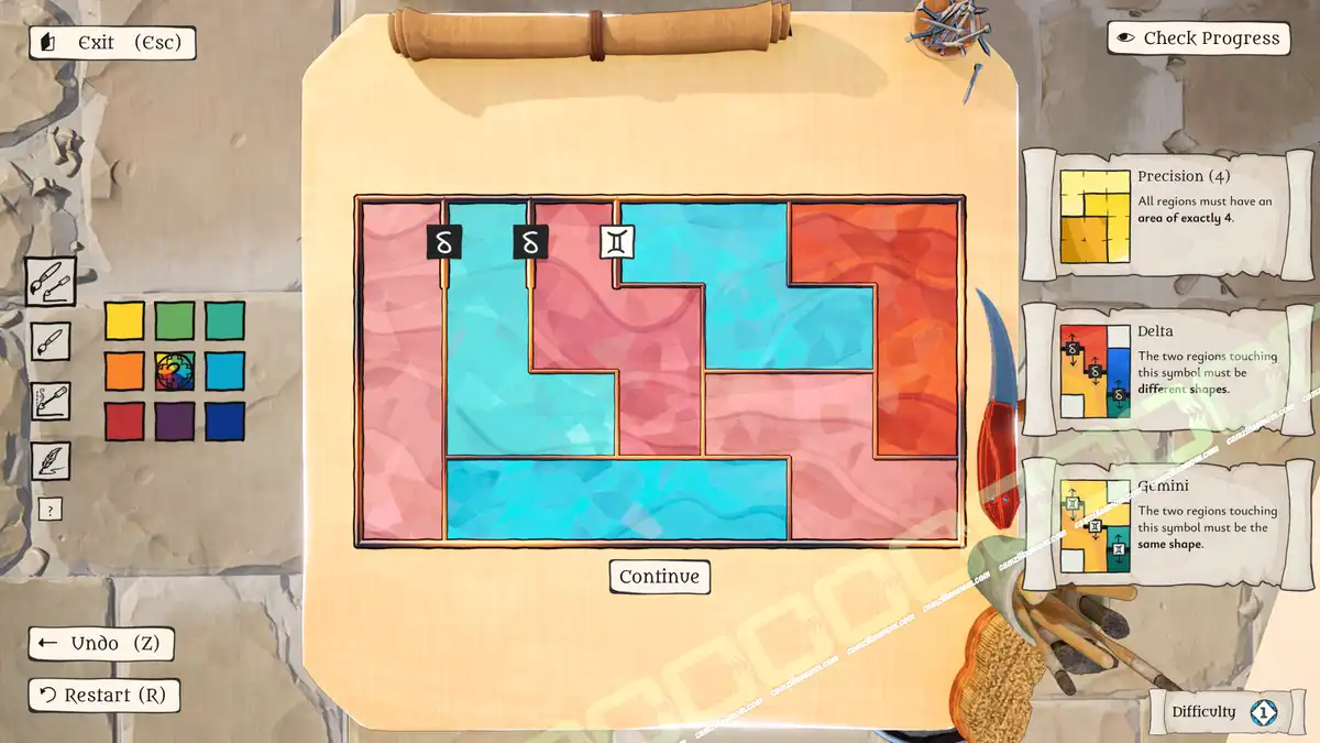 The Artisan of Glimmith Precision Window puzzle 4 solution