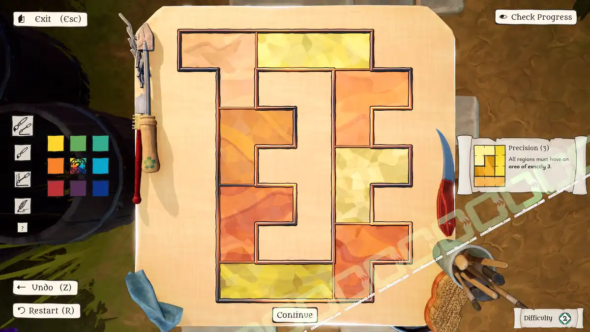 The Artisan of Glimmith Precision Window puzzle 7 solution