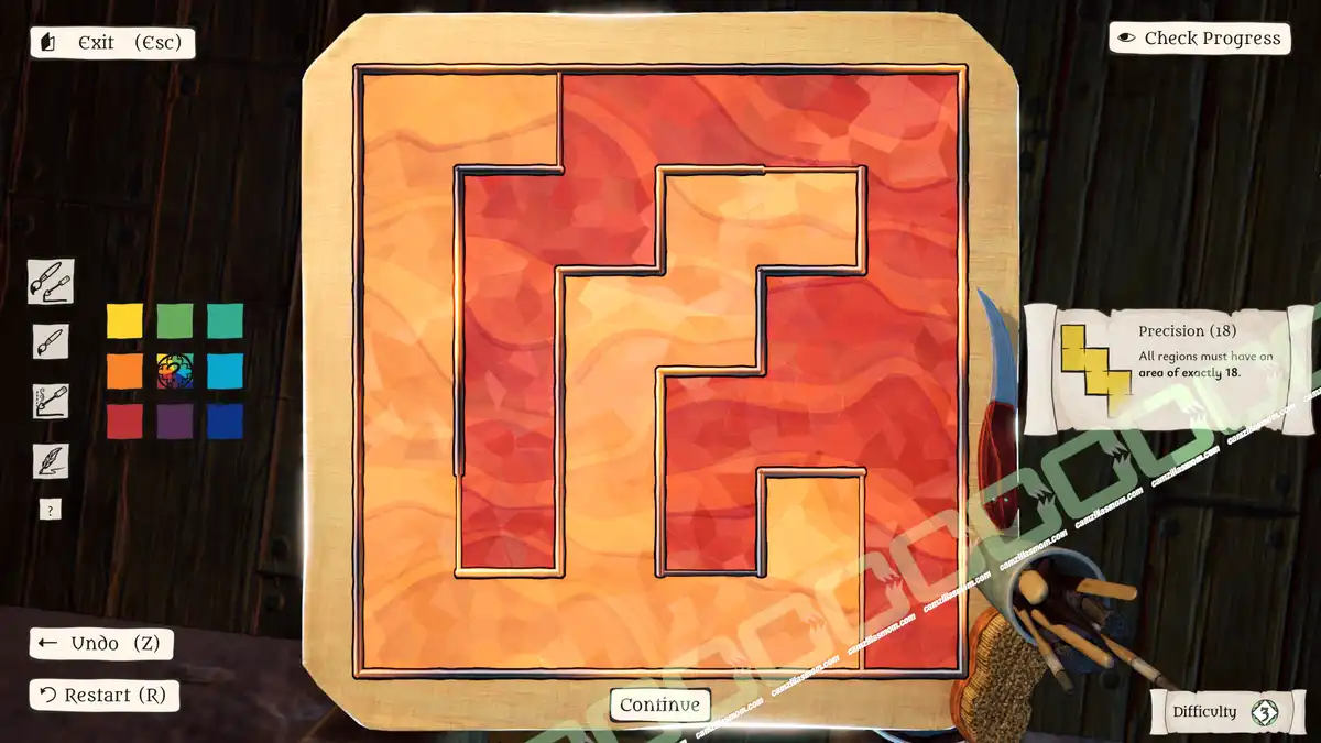 The Artisan of Glimmith Precision Window puzzle 8 solution