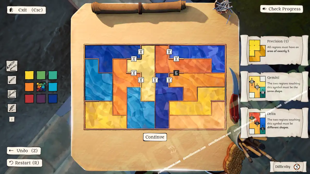 The Artisan of Glimmith Precision Window puzzle 38 solution